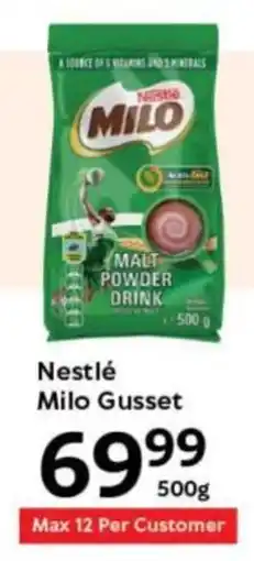 Oxford Freshmarket Nestlé Milo Gusset offer