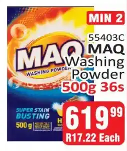 KitKat Cash and Carry MAQ Washing Powder offer