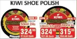 KitKat Cash and Carry Kiwi shoe polish offer