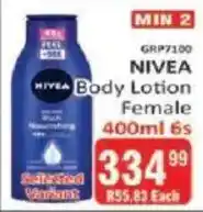KitKat Cash and Carry Nivea Body Lotion Female offer