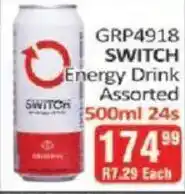 KitKat Cash and Carry Switch Energy Drink Assorted offer