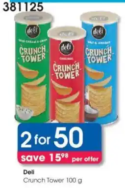 Clicks Deli Crunch Tower offer