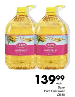 Save Hyper Save Pure Sunflower Oil offer