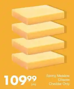 Save Hyper Spring Meadow Cheese Cheddar offer