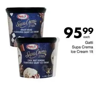 Save Hyper Gatti Supa Crema Ice Cream offer