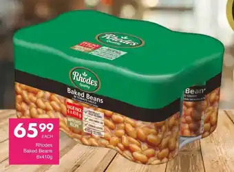 Save Hyper Rhodes Baked Beans offer