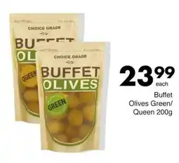 Save Hyper Buffet Olives Green/ Queen offer