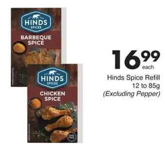 Save Hyper Hinds Spice Refill offer