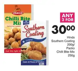 Save Hyper Hinds Southern Coating/ Packo Chilli Bite Mix offer