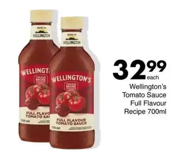Save Hyper Wellington's Tomato Sauce Full Flavour Recipe offer