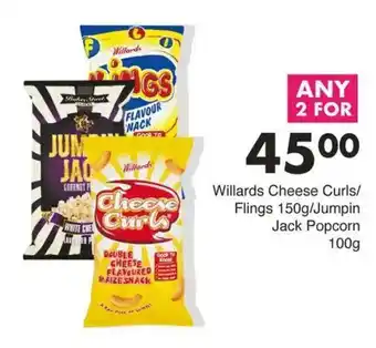 Save Hyper Willards Cheese Curls/ Flings/ Jumpin Jack Popcorn offer