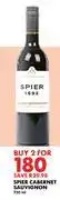 Woolworths Spier Cabernet Sauvignon-For 2 x 750ml offer