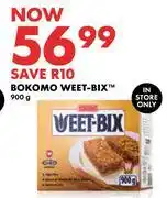 Woolworths Bokomo Weet Bix-900g offer