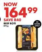 Woolworths Beef Roti-875g offer