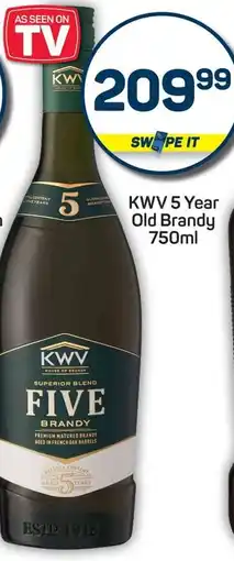 Pick n Pay KWV 5 Year Old Brandy offer