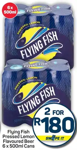 Pick n Pay Flying Fish Pressed Lemon Flavoured Beer Cans offer