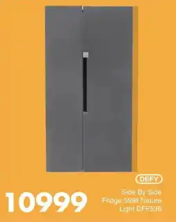 Save Defy Side By Side Fridge Nature Light offer