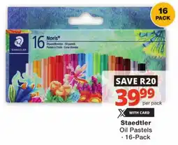 Checkers Staedtler Oil Pastels offer
