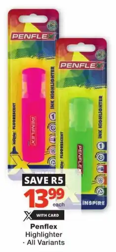 Checkers Penflex Highlighter offer