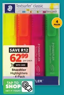 Checkers Staedtler Highlighters offer