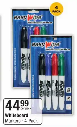 Checkers Whiteboard Markers offer