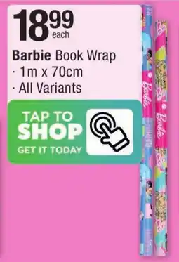 Checkers Barbie Book Wrap offer