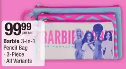 Checkers Barbie 3-in-1 Pencil Bag offer