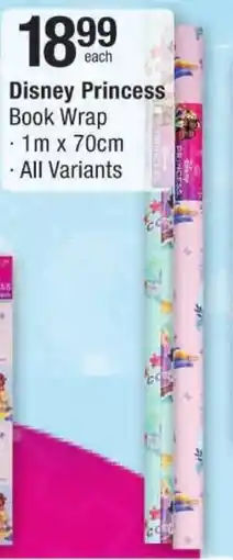 Checkers Disney Princess Book Wrap offer