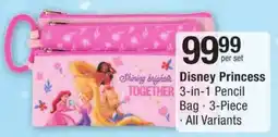 Checkers Disney Princess 3-in-1 Pencil Bag offer