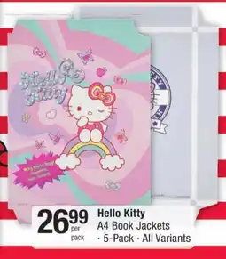 Checkers Hello Kitty A4 Book Jackets offer