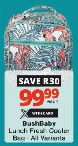 Checkers BushBaby Lunch Fresh Cooler Bag offer