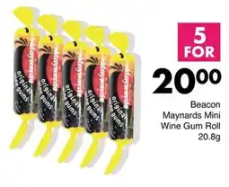 Save Hyper Beacon Maynards Mini Wine Gum Roll offer