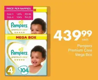Save Hyper Pampers Premium Care Mega Box offer