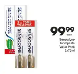 Save Hyper Sensodyne Toothpaste Value Pack offer