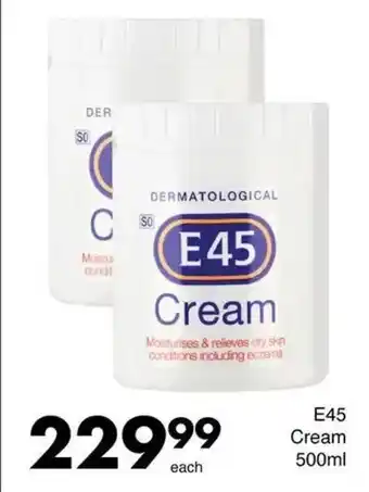 Save Hyper E45 Cream offer