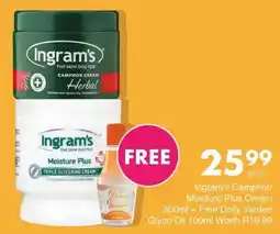 Save Hyper Ingram's Camphor/ Moisture Plus Cream offer