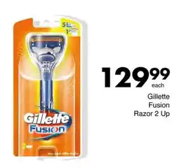 Save Hyper Gillette Fusion Razor 2 Up offer