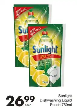 Save Hyper Sunlight Dishwashing Liquid Pouch offer