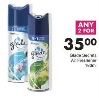 Save Hyper Glade Secrets Air Freshener offer