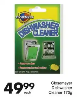 Save Hyper Closemeyer Dishwasher Cleaner offer