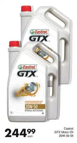 Save Hyper Castrol GTX Motor Oil 20W-50 offer