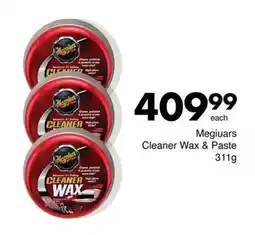 Save Hyper Megiuars Cleaner Wax & Paste offer