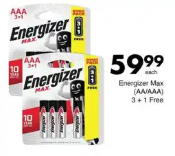 Save Hyper Energizer Max AA/AAA offer