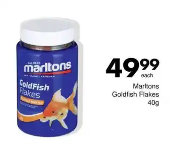 Save Hyper Marltons Goldfish Flakes offer
