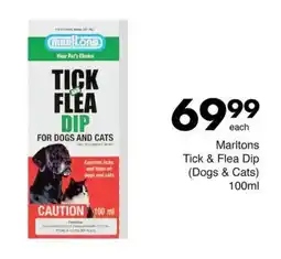 Save Hyper Marltons Tick & Flea Dip offer
