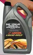Midas Midas Liquid Gold Semi Synthetic Oil 10W-40 MI10W offer