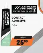 Midas Midas Formula+ Contact Adhesive MCA1-50ml offer
