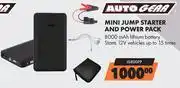 Midas Auto Gear Mini Jump Starter And Power Pack (8000 mAh Lithium Battery) JS800PP offer