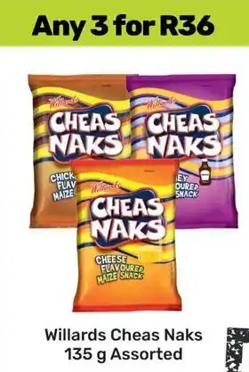 Game Willards Cheas Naks Assorted offer