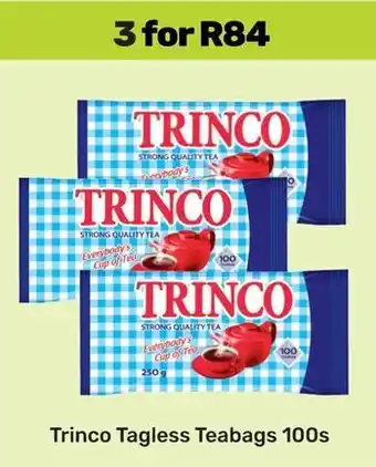 Game Trinco Tagless Teabags offer